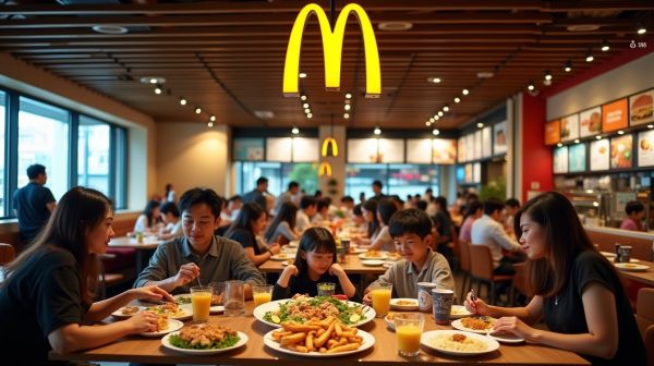 Où savourer un repas frais dans un McDonald's à proximité