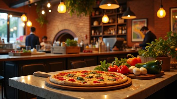 Pizzeria Pomm Resto : paradis des pizzas artisanales à Paris 10e